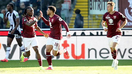 Udinese-Torino 2-2: Adams e Ricci firmano la rimonta granata