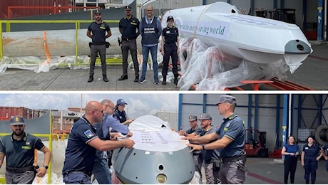Droni da guerra camuffati da pale eoliche: sequestrati 6 container nel porto di Gioia Tauro