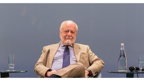 De Laurentiis: “Inter appagata dopo finale conquistata? Molto bello. Chi vivrà vedrà”