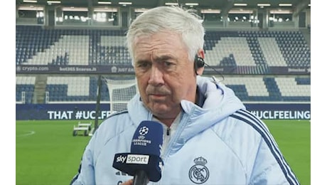 Ancelotti: L'Atalanta è pericolosa, ma dall'altra parte c'è il Real Madrid