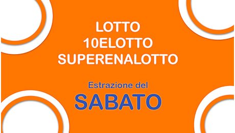 Estrazioni Lotto, Superenalotto e 10eLotto di oggi sabato 29 giugno 2024: i numeri ritardatari e il jackpot