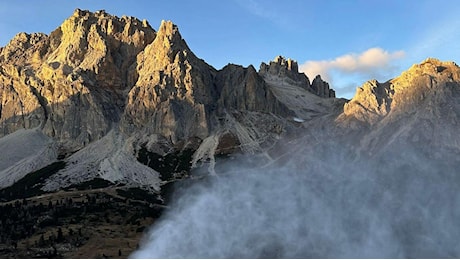 E’ arrivato l’inverno, nella notte -21.1° sulla Marmolada