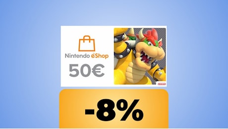 La carta di ricarica per Nintendo eShop è in sconto su Instant Gaming