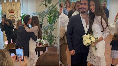 Ignazio Boschetto (Il Volo) ha sposato la modella Michelle Bertolini: le foto