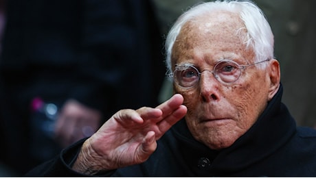 Giorgio Armani: “Altri due o tre anni poi mi ritiro. Il mio rimpianto? Non aver avuto figli