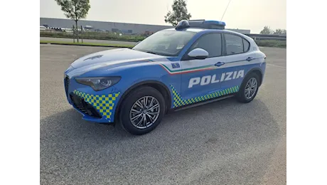 Alfa Romeo Stelvio della Polizia: ecco la prima in divisa