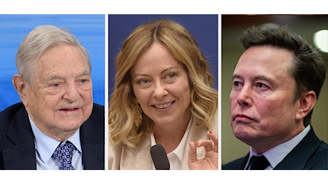 Giorgia Meloni difende Musk: E allora Soros?. Cosa ha detto