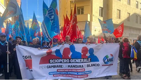 Lavoro, sanità e diritti: a Cagliari la protesta contro la manovra Meloni