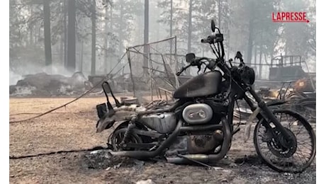 California, la devastazione lasciata dall’incendio Park Fire