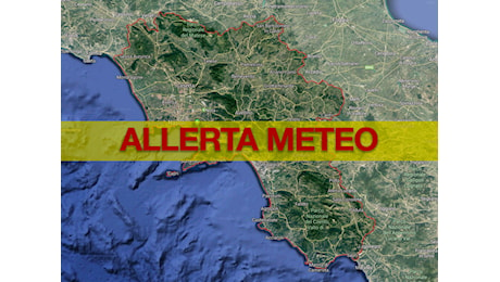 Allerta Meteo Campania: ancora maltempo, criticità idrogeologica prorogata fino a domani