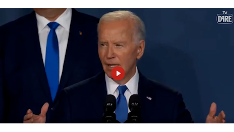 VIDEO | Nuove gaffe di Biden: Il Presidente ucraino Putin e la vicepresidente Trump
