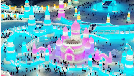 Un’incantevole città fatta di ghiaccio: torna l’Harbin Ice and Snow Festival