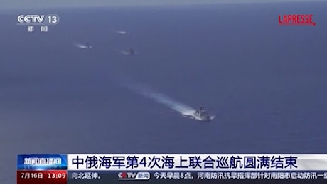 VIDEO Russia-Cina, esercitazioni militari congiunte nel Pacifico