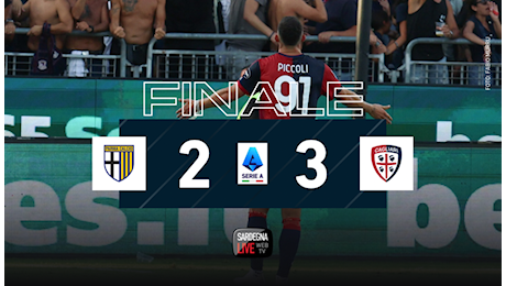 Tris Cagliari! I rossoblù vincono col Parma una partita folle