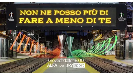 Europa e Conference League 2024/25 6/7 Novembre Diretta Esclusiva Sky NOW Palinsesto Telecronisti