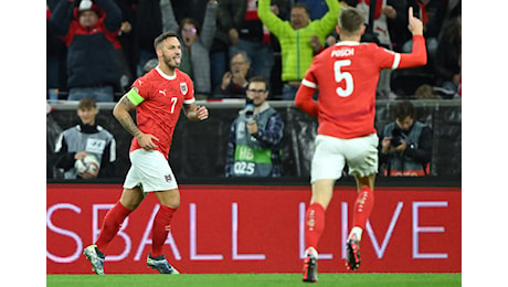 Arnautovic fa 120 e 39: storia dell’Austria! Rientro all’Inter da urlo