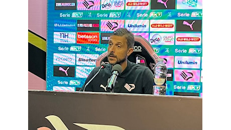 Südtirol-Palermo, Dionisi: Sono soddisfatto, testa alla Salernitana