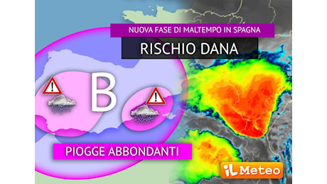 Meteo Spagna: nuova Ondata di Maltempo in arrivo, può tornare la DANA. I dettagli