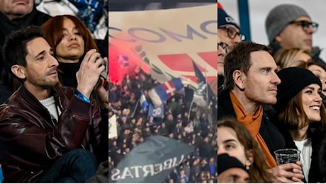 FOTO | Tutti pazzi per il Como: parata di star di Hollywood allo stadio. Ecco perchè