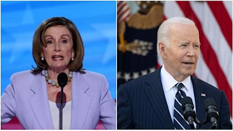 Nancy Pelosi accusa Biden: “Se fosse uscito di scena prima, Harris sarebbe stata più forte”