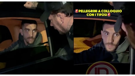 Verso Roma-Napoli, duro faccia a faccia tra i tifosi e capitan Pellegrini: le parole | VIDEO