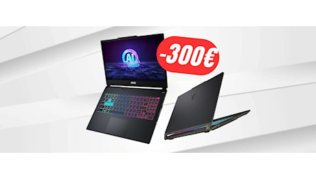 300€ di SCONTO per questo laptop da gaming (con NVIDIA RTX 4050!)