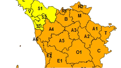 Domani “allerta arancione” su quasi tutta la Toscana per rischio idrogeologico