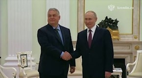 Putin incontra Orban al Cremlino
