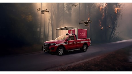 Startup genovese sviluppa droni antincendio autonomi con intelligenza artificiale
