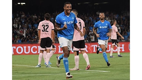 Manita al Palermo, il Napoli vola agli ottavi di Coppa Italia