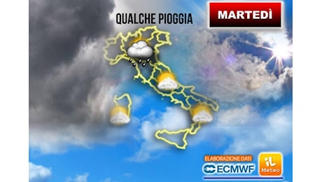 Meteo: le Previsioni nel dettaglio per Martedì 26 Novembre