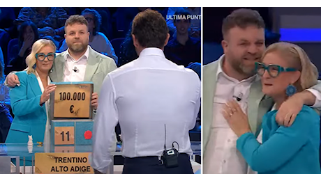 Luca vince 100mila euro ad Affari Tuoi scegliendo il numero 11, nel ricordo della sorella scomparsa