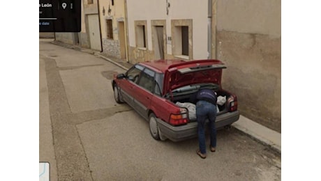 Immortalato da Street View mentre occulta il cadavere: killer incastrato