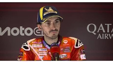 Bagnaia dopo il GP Qatar: Colpa mia questo weekend, ci serva da lezione