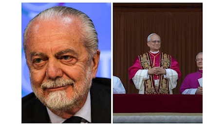 Elezione Papa Leone XIV, arriva il messaggio di De Laurentiis