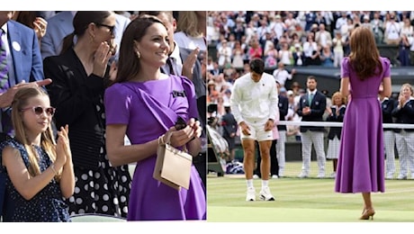 Kate Middleton con la figlia Charlotte a Wimbledon: tutte le foto