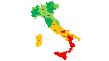 Sicilia | Per le prestazioni sanitarie, la regione è quart'ultima. Peggio solo Basilicata, Molise e Calabria