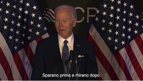Il ritorno di Biden contro Trump: Stanno rompendo le cose: prima sparano e poi mirano