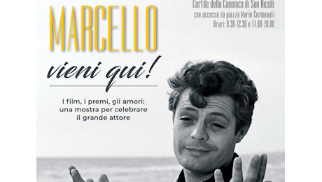 Al Lecco Film Fest 2024 la mostra Marcello, vieni qui!