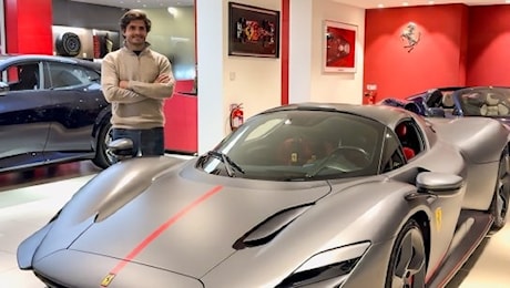 Carlos Sainz si regala una nuova supercar: ecco la sua Ferrari Daytona SP3