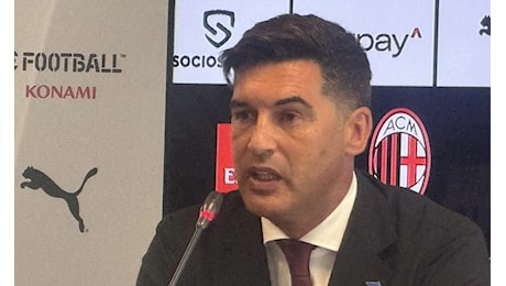 Conferenza stampa Fonseca: «Il rinvio di Bologna Milan ci penalizza ma possiamo vincere lo scudetto! Non vi dico se domani giocherà Leao»