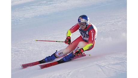 Odermatt vince il gigante di Val d'Isere, De Aliprandini 6°