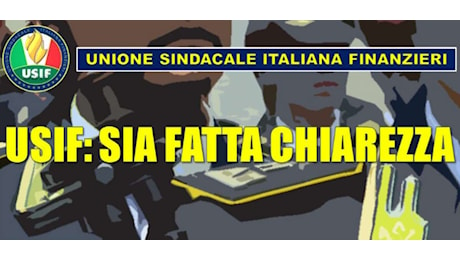 Usif: Sia fatta chiarezza