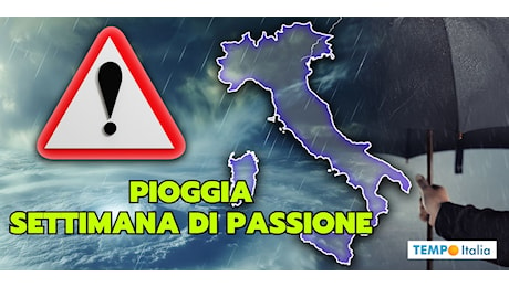 Previsione: altro intenso peggioramento Meteo in arrivo, le zone a rischio di temporali e nubifragi