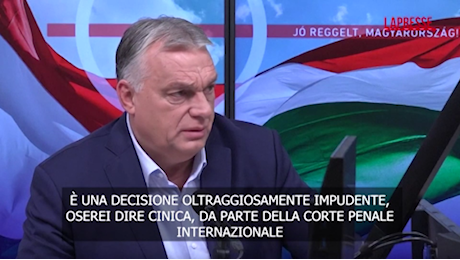 VIDEO Medioriente, Orban invita Netanyahu in Ungheria: Sfido la Cpi