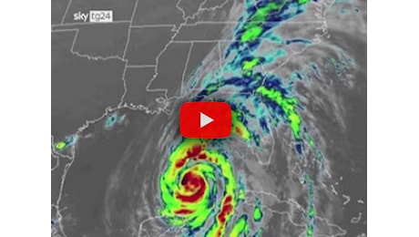 Meteo Video: Florida, il satellite cattura l'avvicinamento dell'Uragano Helene, potrebbe essere catastrofico