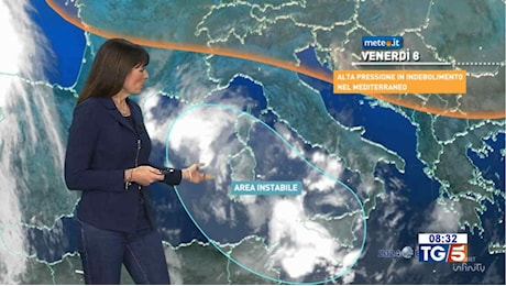 Meteo, s'indebolisce l'anticiclone: dove arriva la pioggia? Le previsioni da venerdì 8 novembre