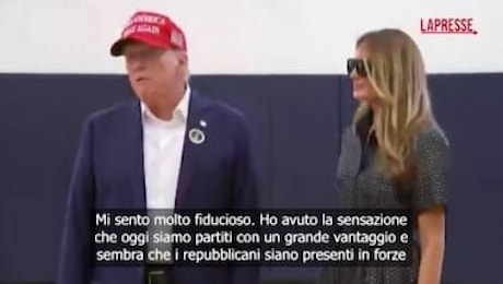 Elezioni Usa, Trump al seggio di West Palm Beach: Non voglio alcun tipo di violenza