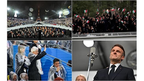 Olimpiadi 2024, a Parigi l'inaugurazione con la cerimonia di apertura