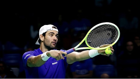 Matteo Berrettini si ritrova grazie all'Italia: Ero scoppiato, ma con la Nazionale sono tornato me stesso